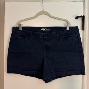 Pixie Chino Navy Shorts
